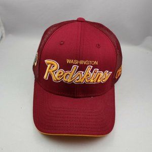 Reebok Men's NFL Script Adjustable Hat/Cap Washington Redskins